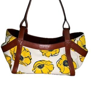 Kate Spade Vintage Rare Chelsea Fleur Floral handbag